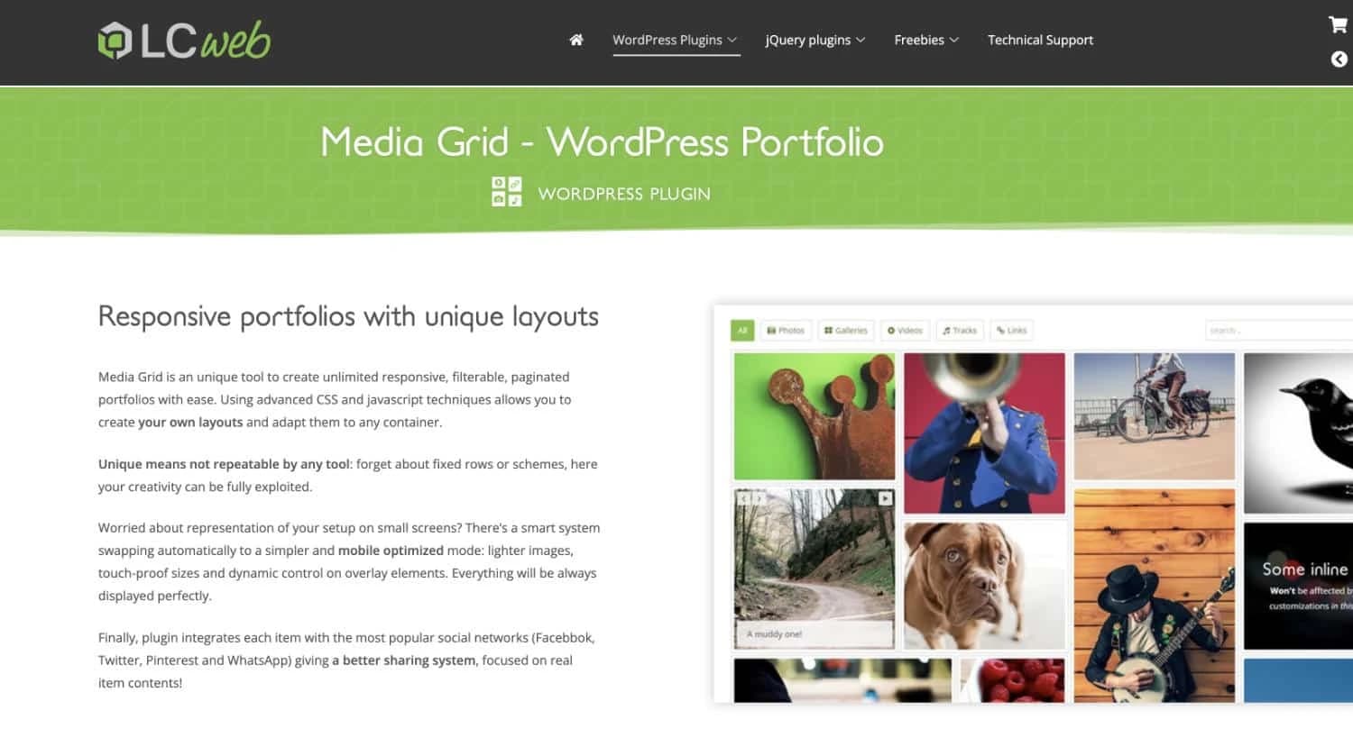 Media Grid