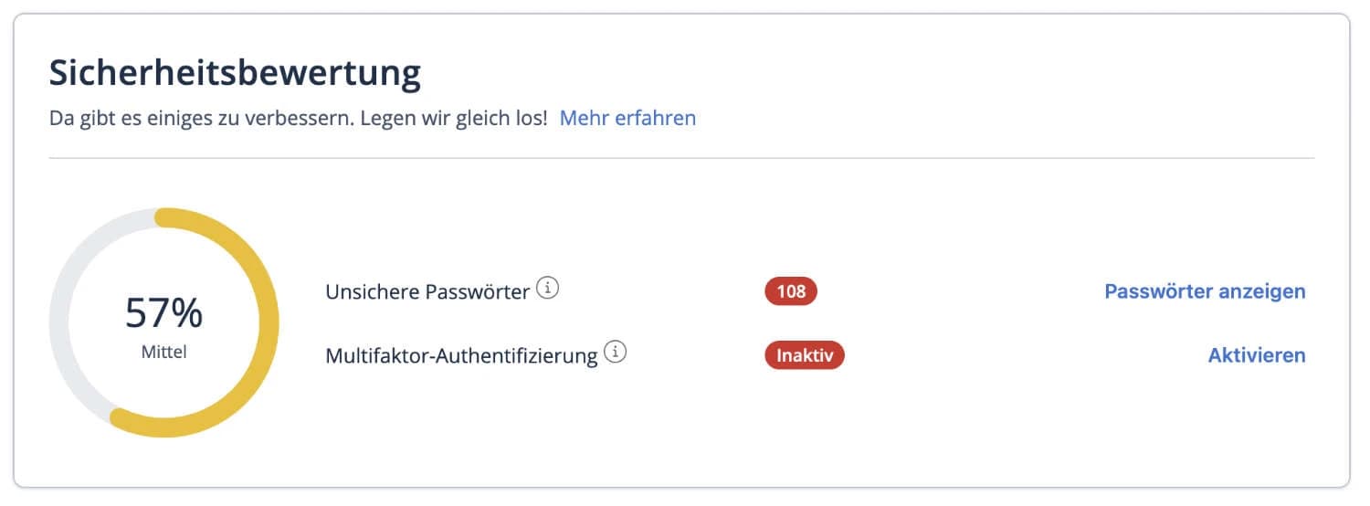 Passwörter nirgendwo wiederverwenden