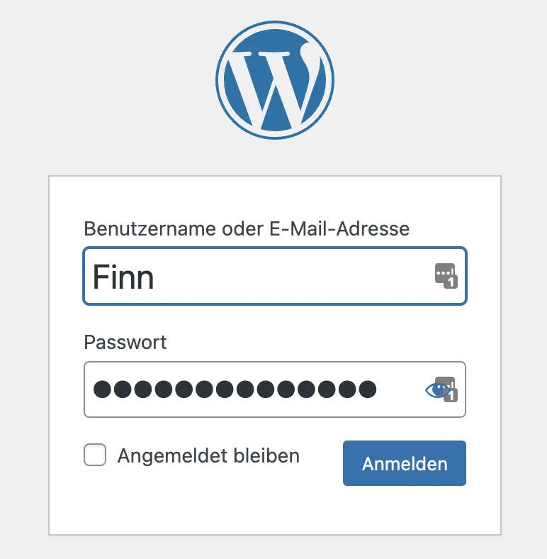 WordPress-Login absichern