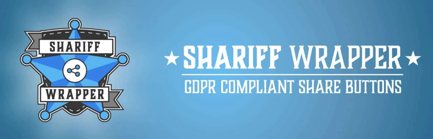 Shariff Wrapper ist ein deutsches Sharing-Plugin nach DSGVO Standard