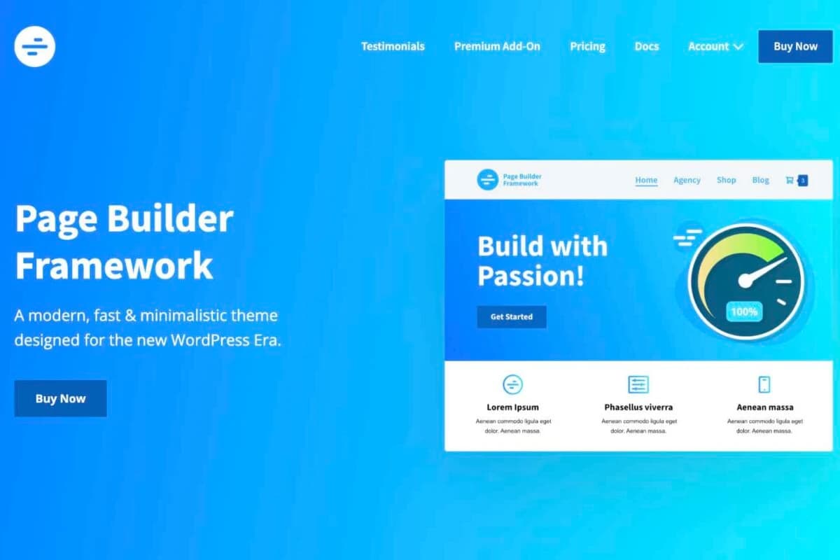 Page Builder Framework