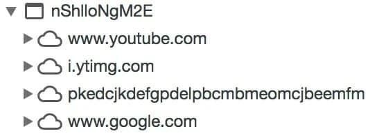 YouTube-Embed mit erweitertem Datenschutzmodus in Chrome Developer Tools