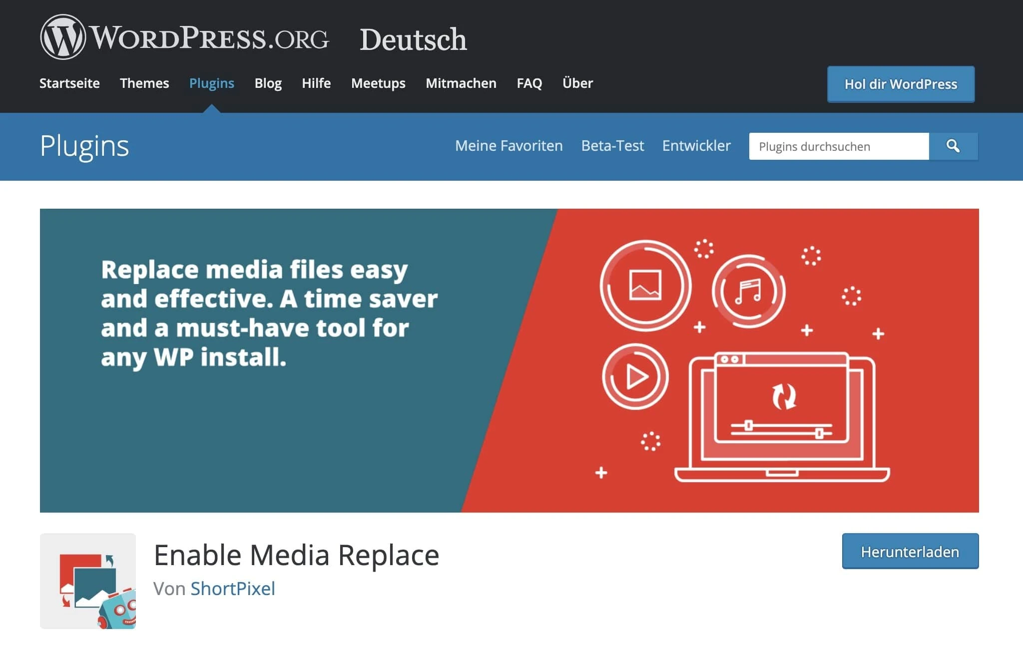 Enable Media Replace