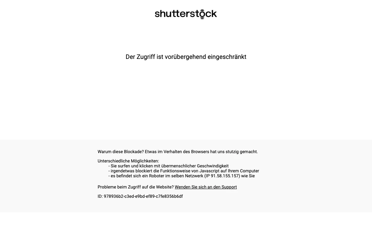 Shutterstock ist eine tolle Premium-Bilddatenbank