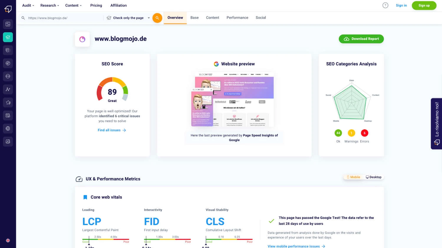 SEO Checker Tool