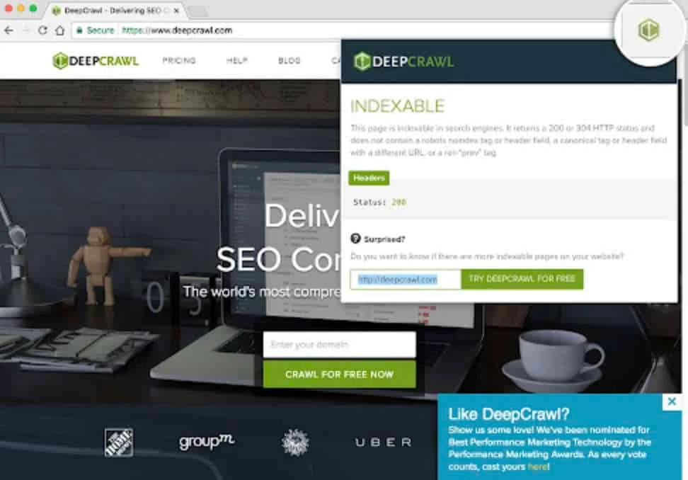 SEO Indexability Check