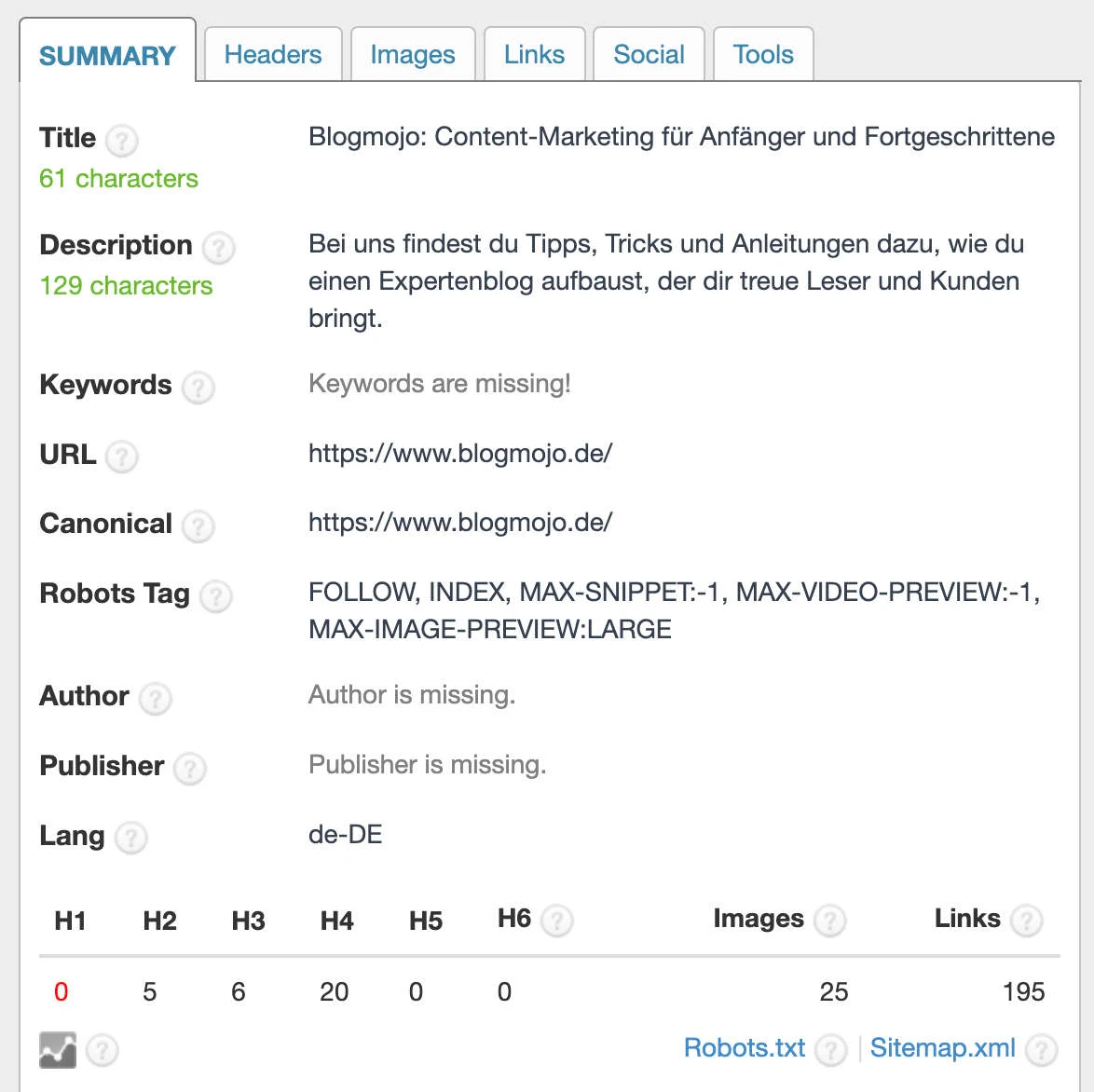 SEO Meta 1 Click