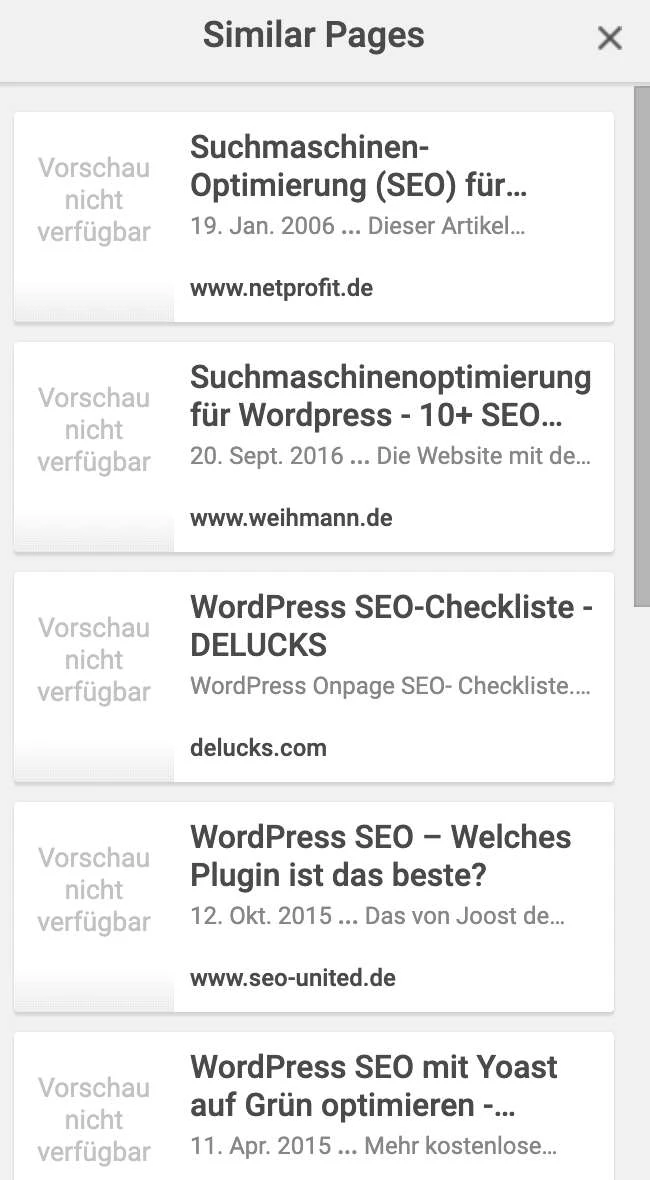 Similar Pages