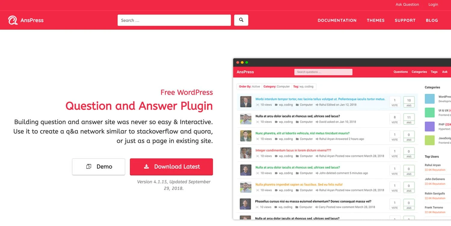 AnsPress Plugin