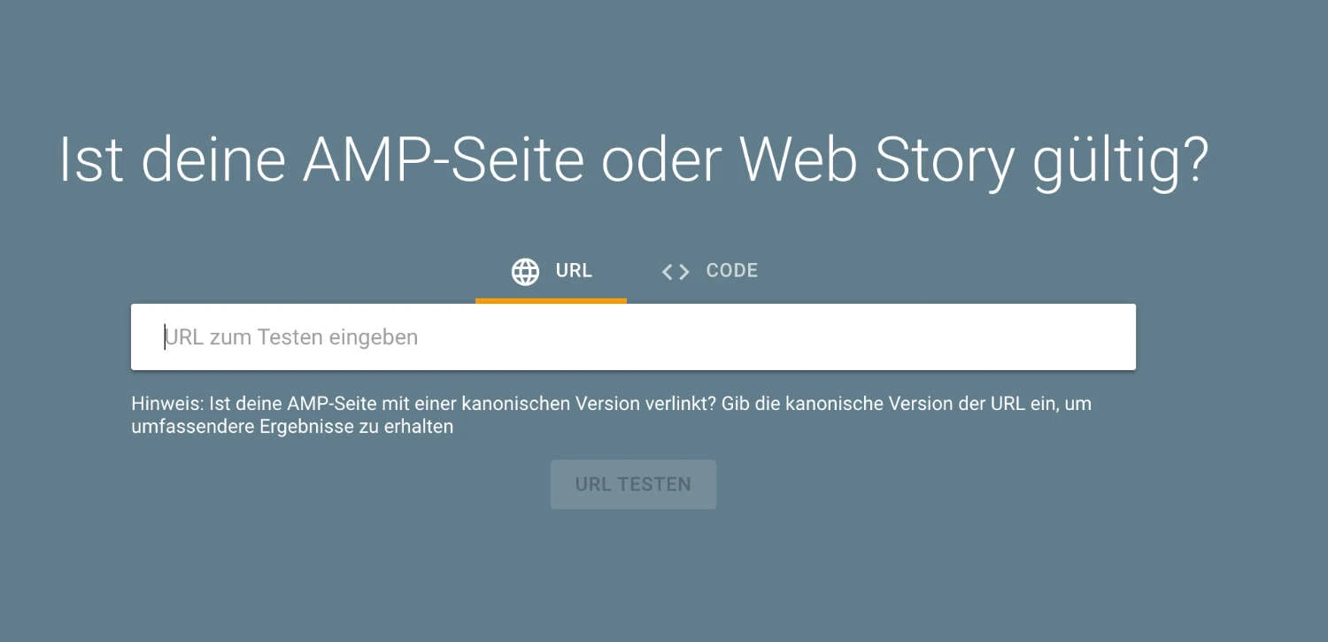 AMP Test