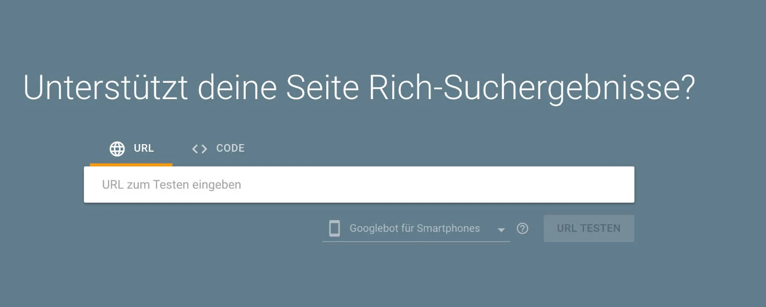 Rich-Suchergebnisse