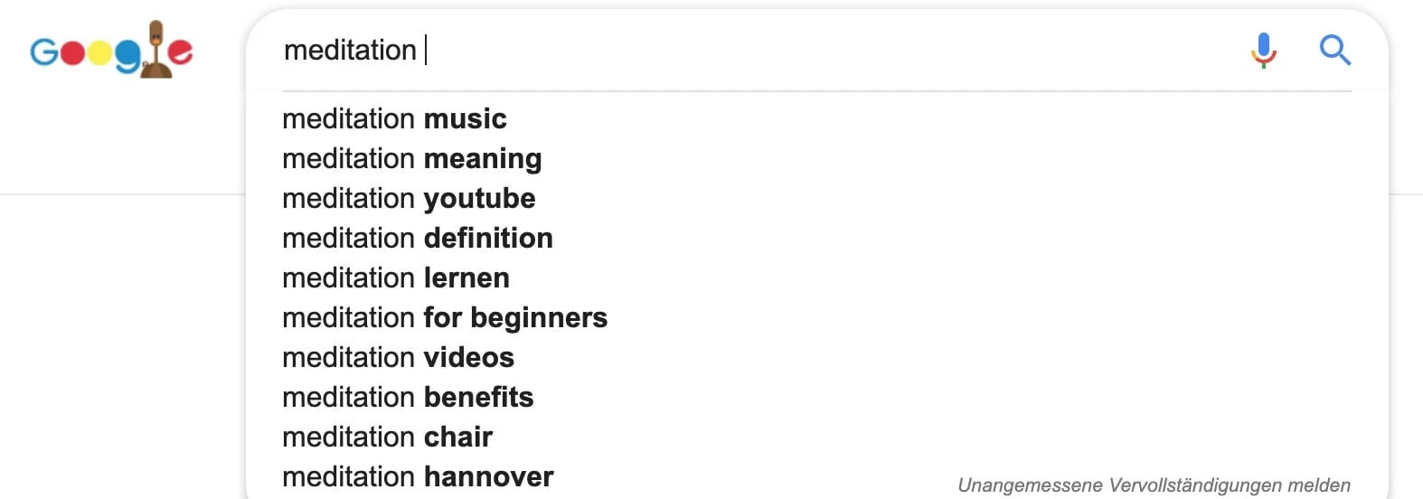 Keyword-Ideen finden mit Google Suggest