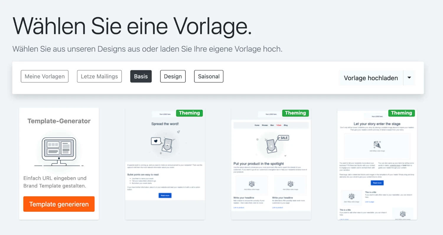 Newsletter Willkommensserie