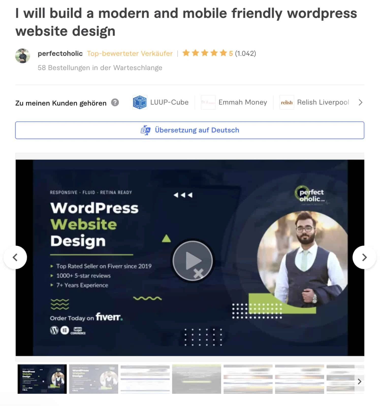 Fiverr Website