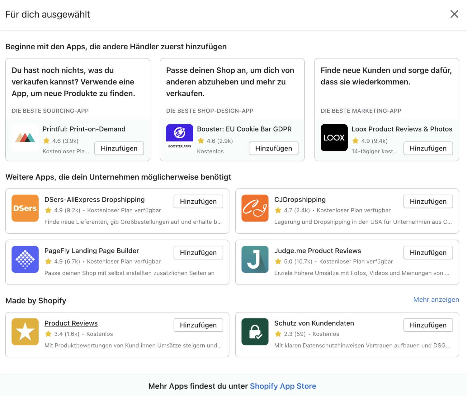 Shopify Apps