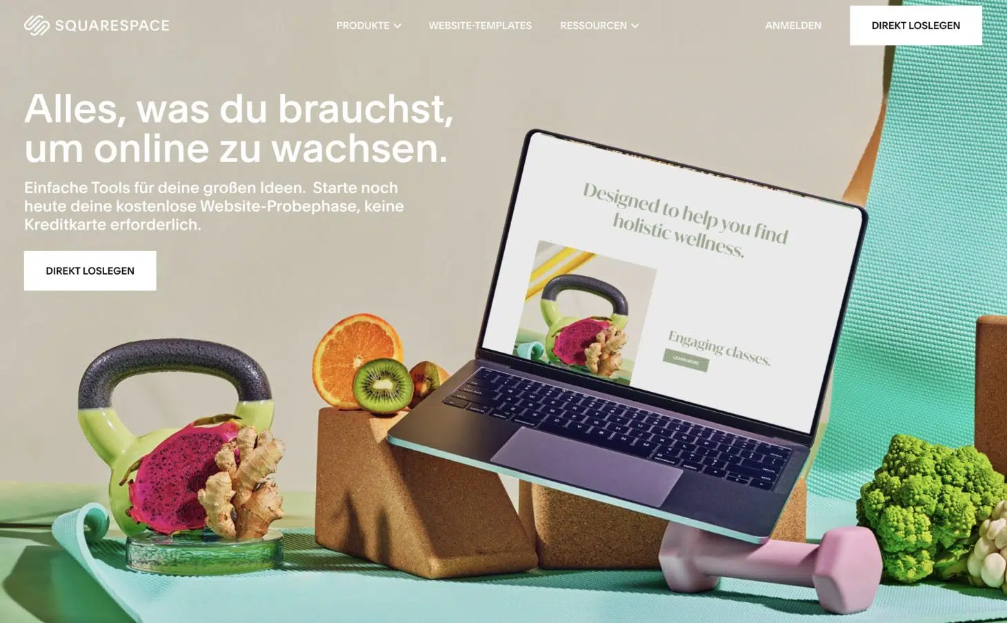 Squarespace Editor Screenshot