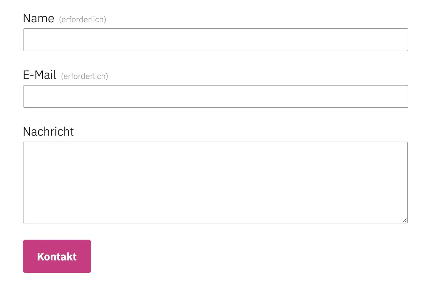 In WordPress.com Gutenberg kannst du in Sekundenschnelle ein Kontaktformular zu deiner Website hinzufügen