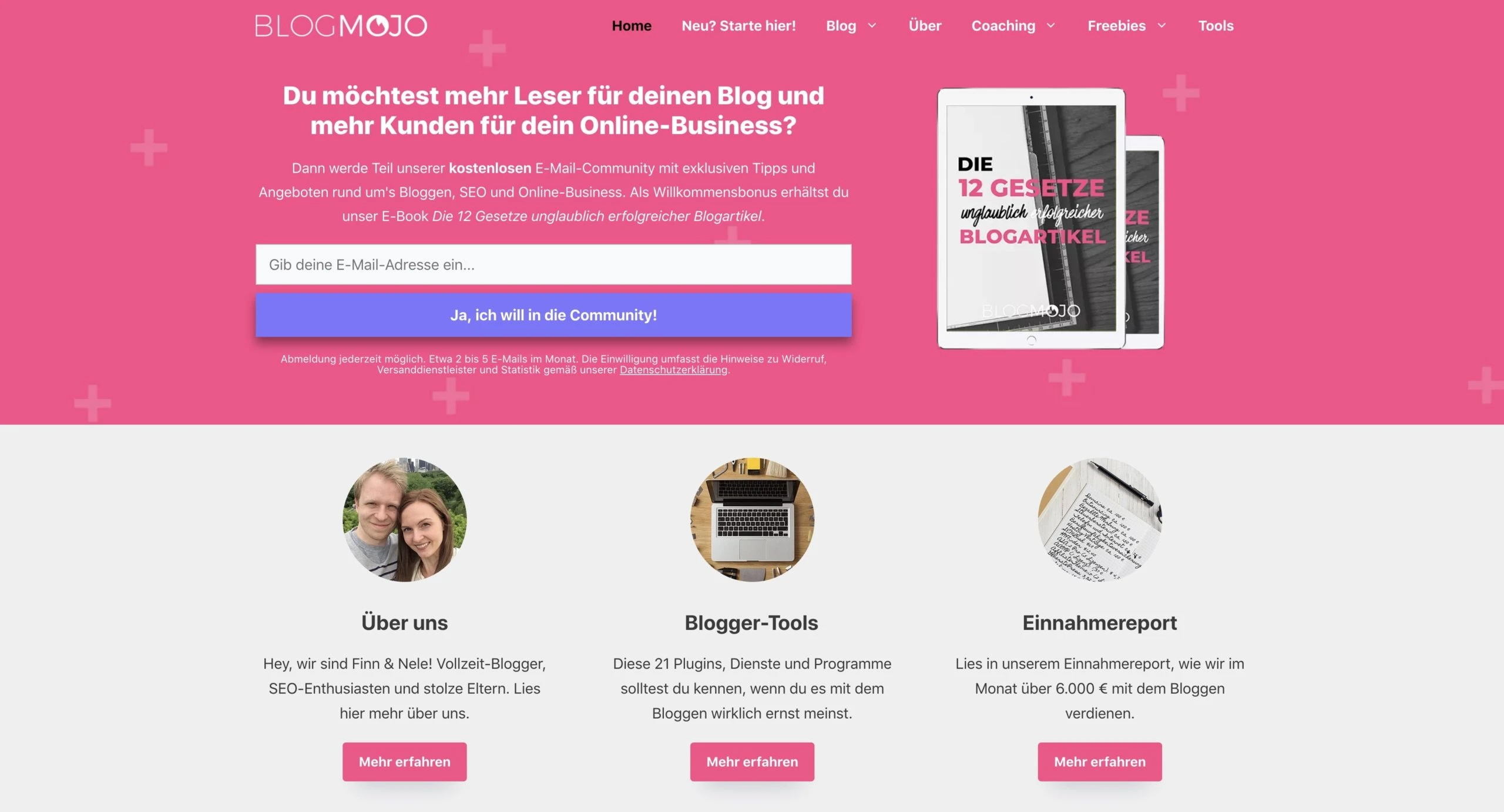 Die Homepage ist die Basis eines jeden Webauftritts