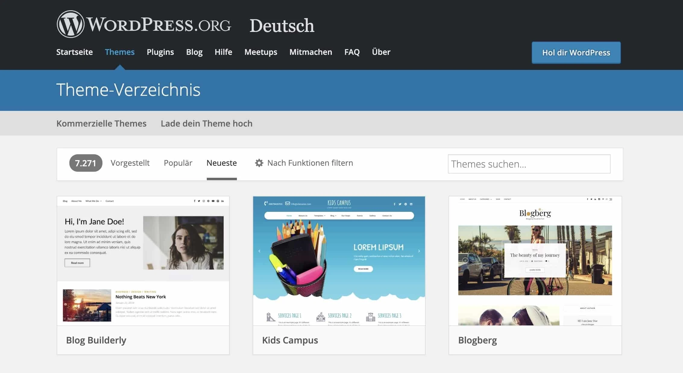 WordPress-Websites kann man mit zahlreichen Themes gestalten