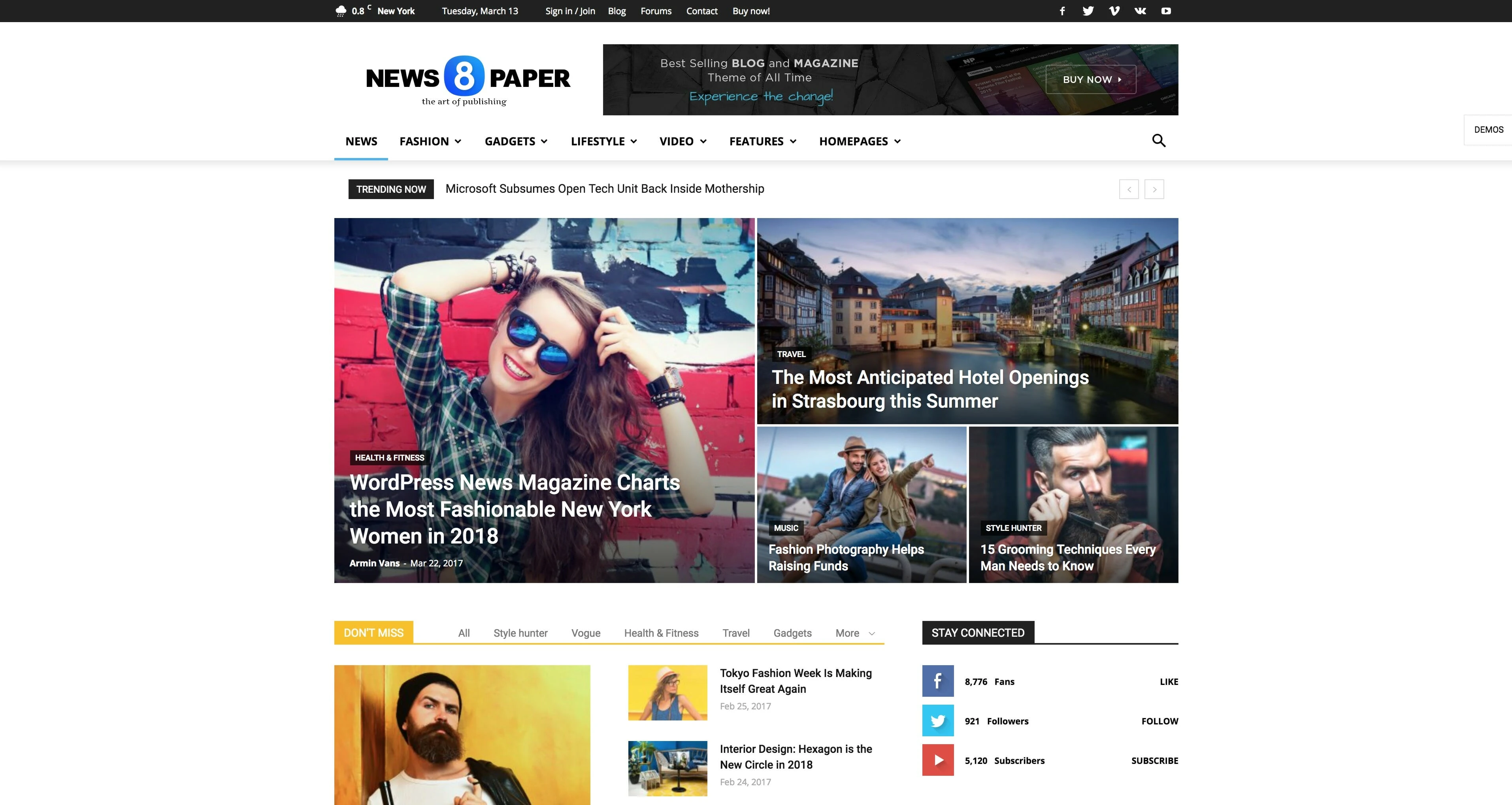 Newspaper WordPress Magazin-Theme