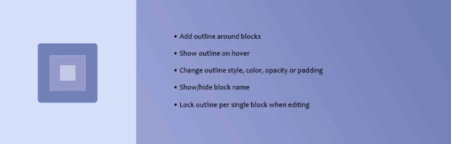 Editor Block Outline