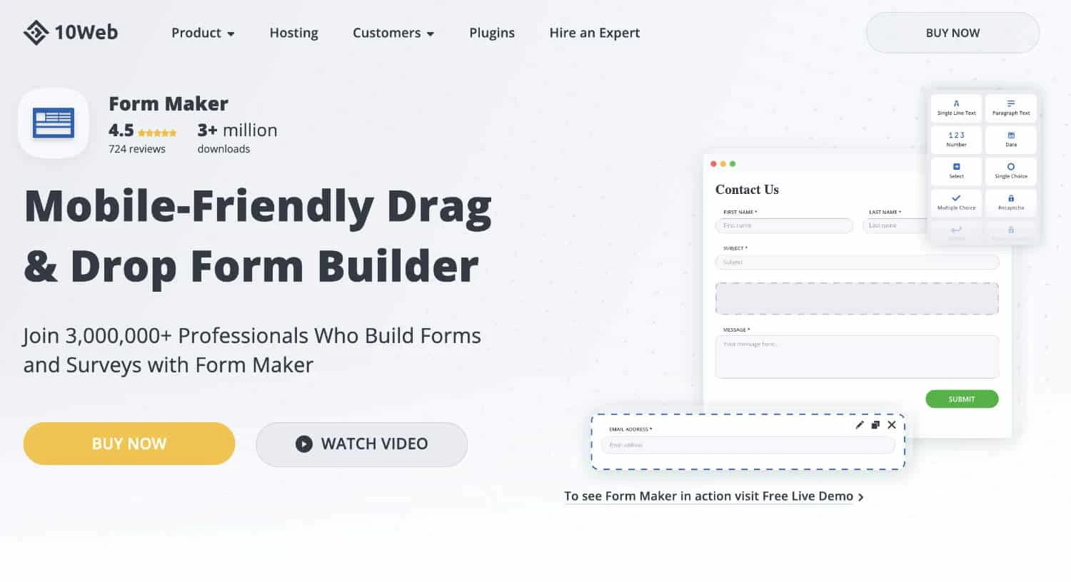 10Web Forms