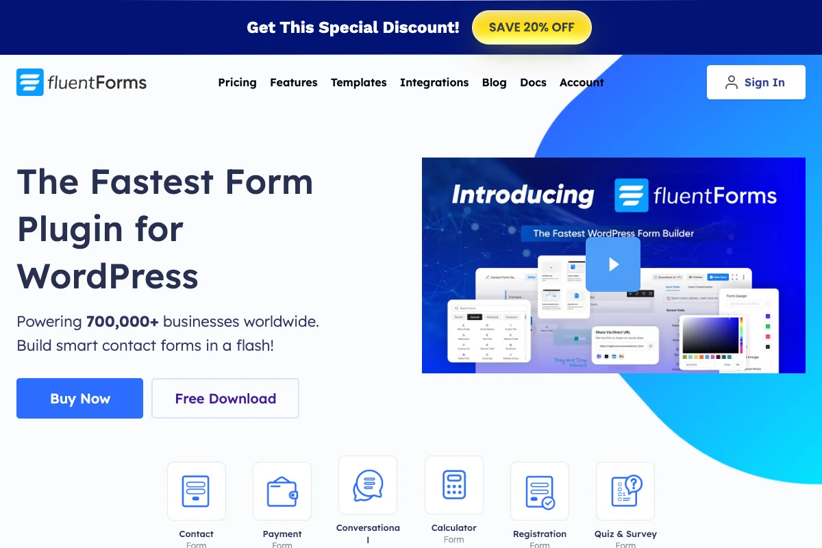 Fluent Forms