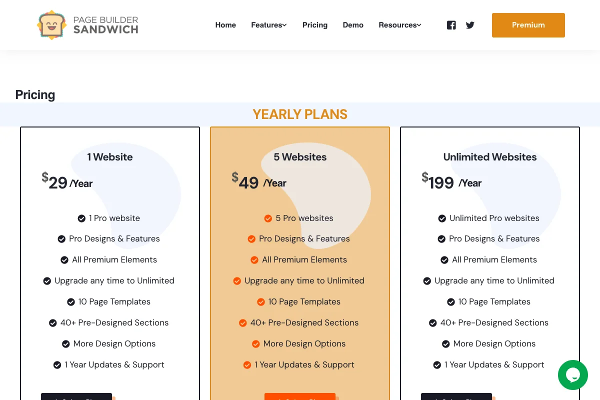 Page Builder Sandwich