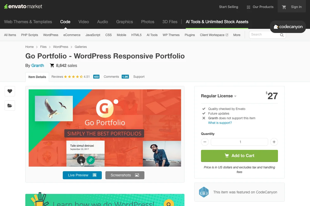 Go Portfolio