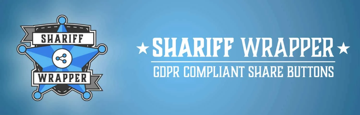 Shariff Wrapper ist ein deutsches Sharing-Plugin nach DSGVO Standard
