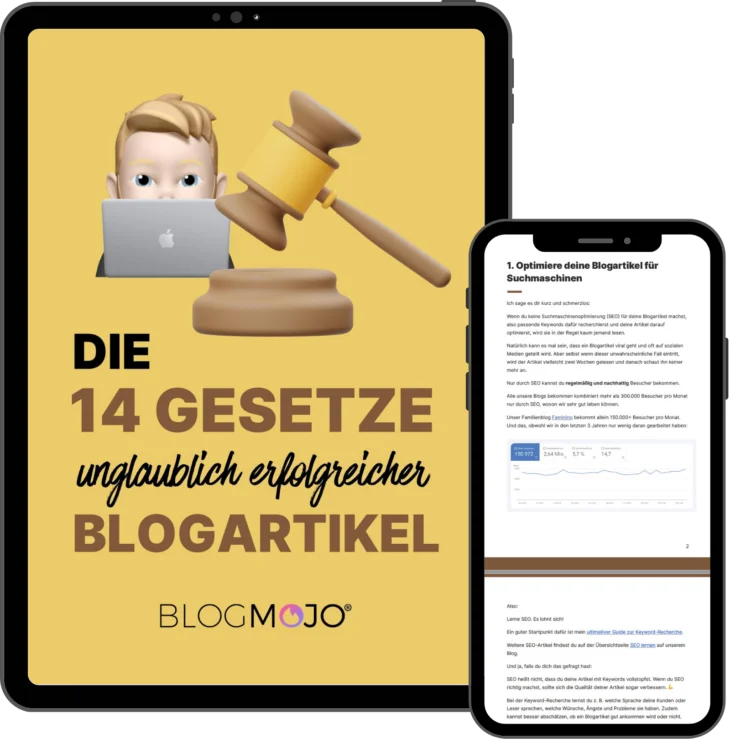 Die 14 Gesetze erfolgreicher Blogartikel E-Book