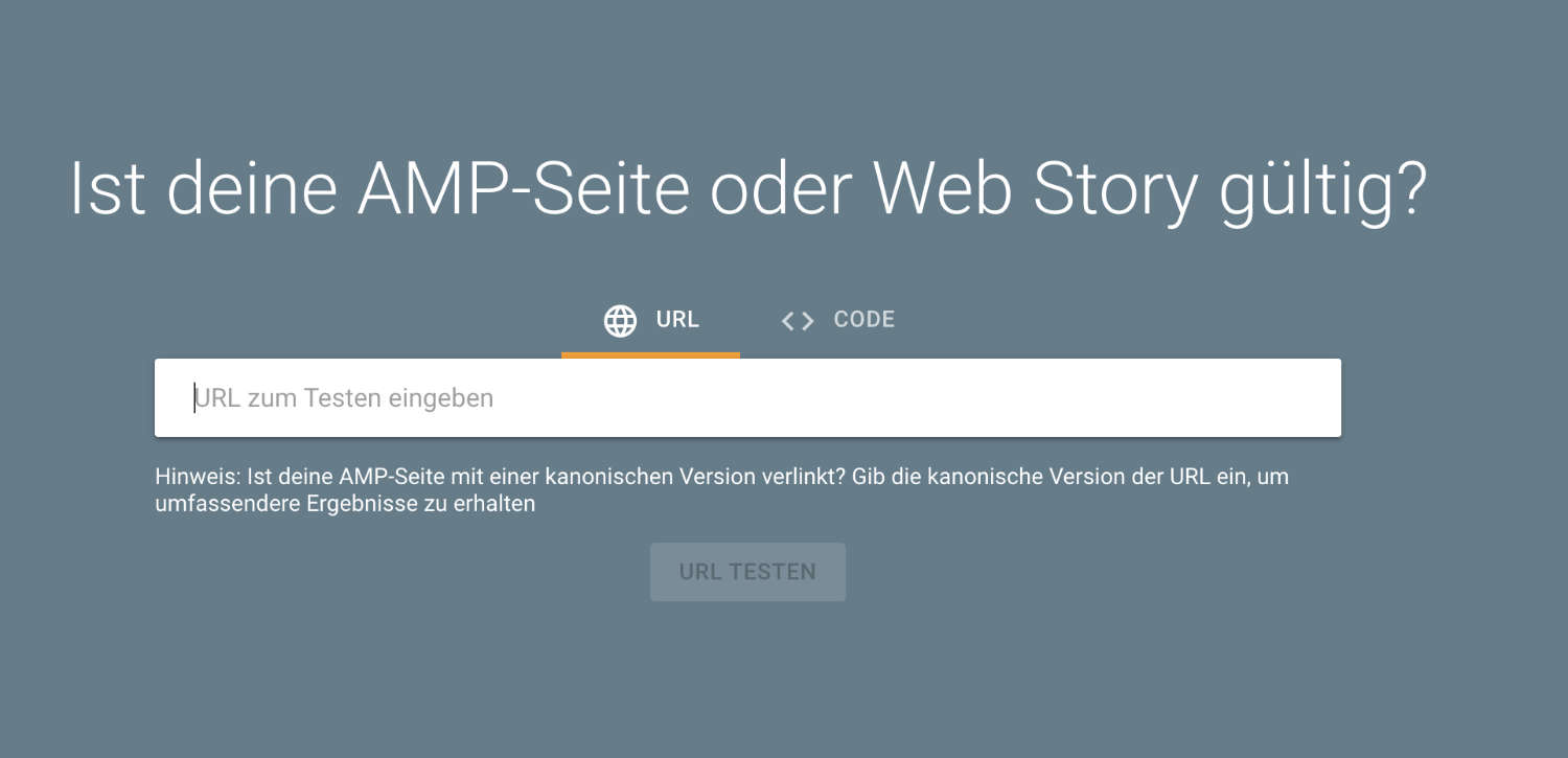 AMP Test