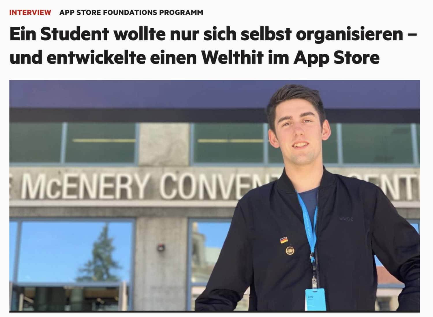 App programmieren Erfolgsbeispiel