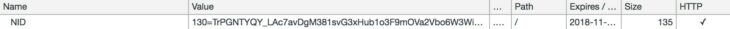 NID-Cookie bei Blogger.com