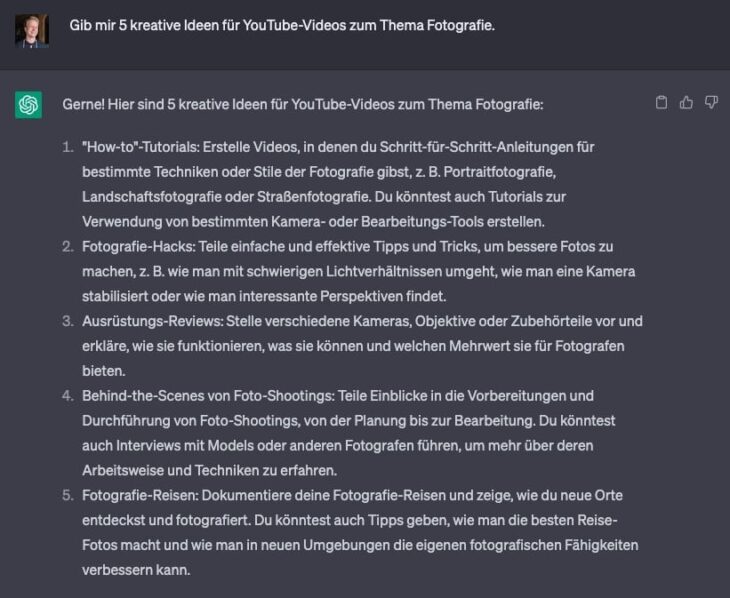 chatgpt-youtube-videoideen
