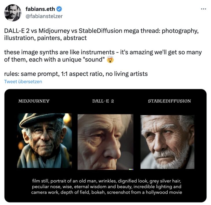 DALL·E 2 vs. Midjourney vs. Stable Diffusion