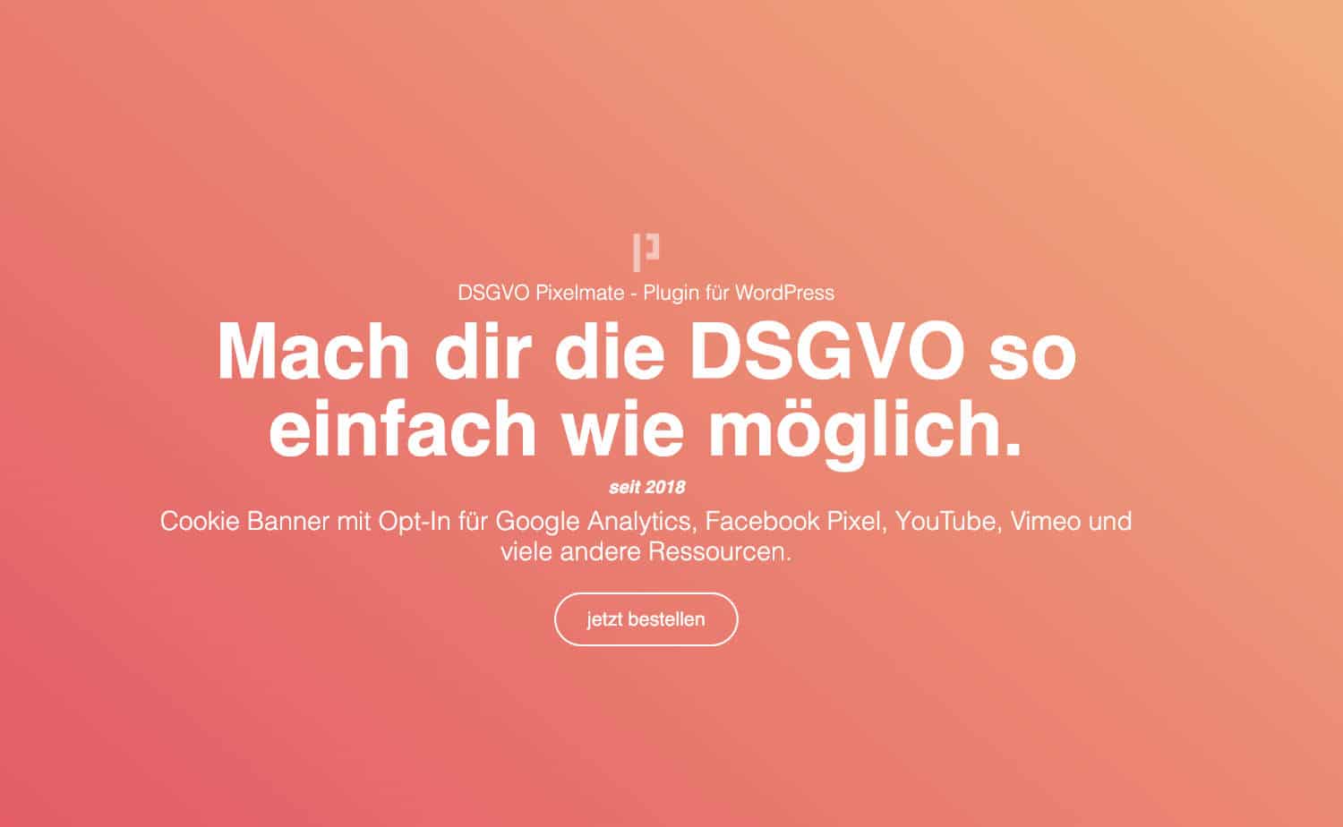 DSGVO Pixelmate