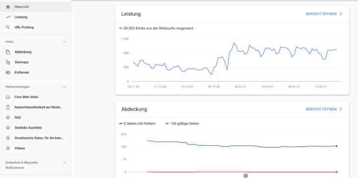 Die Google Search Console ist das wichtigste Tool für die SEO-Analyse