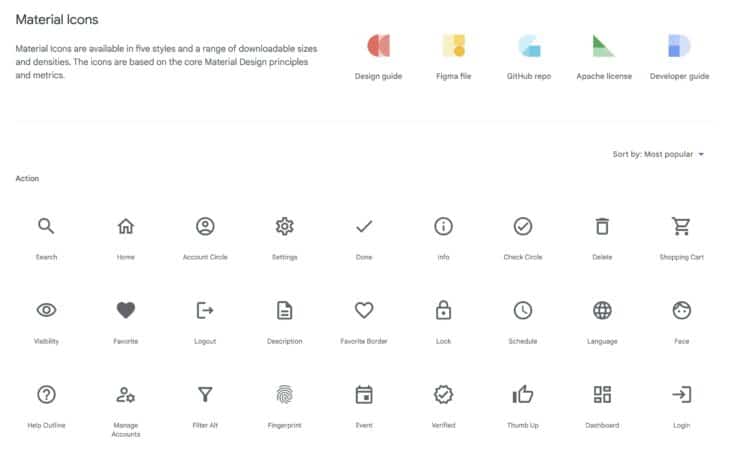 Material Icons