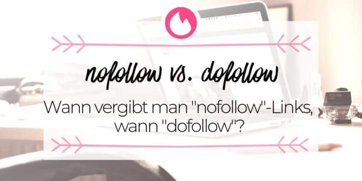nofollow vs. dofollow