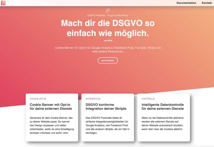 DSGVO Pixelmate