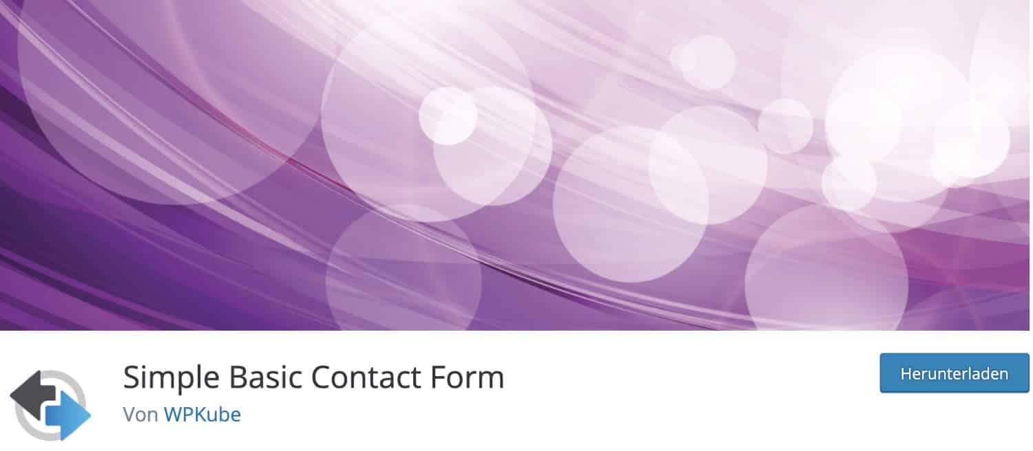 Simple Basic Contact Form