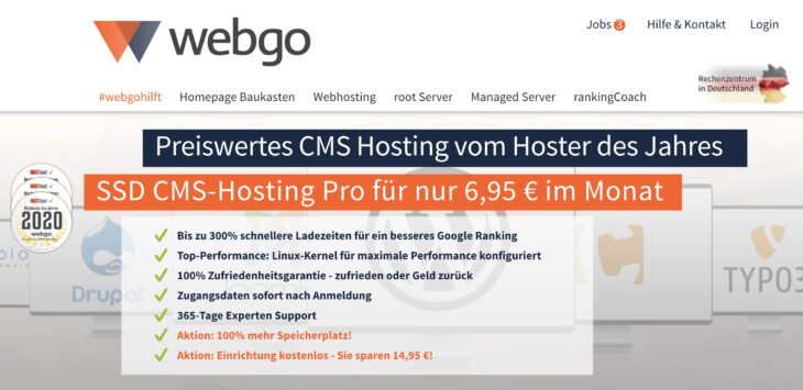 webgo CMS Pro SSD