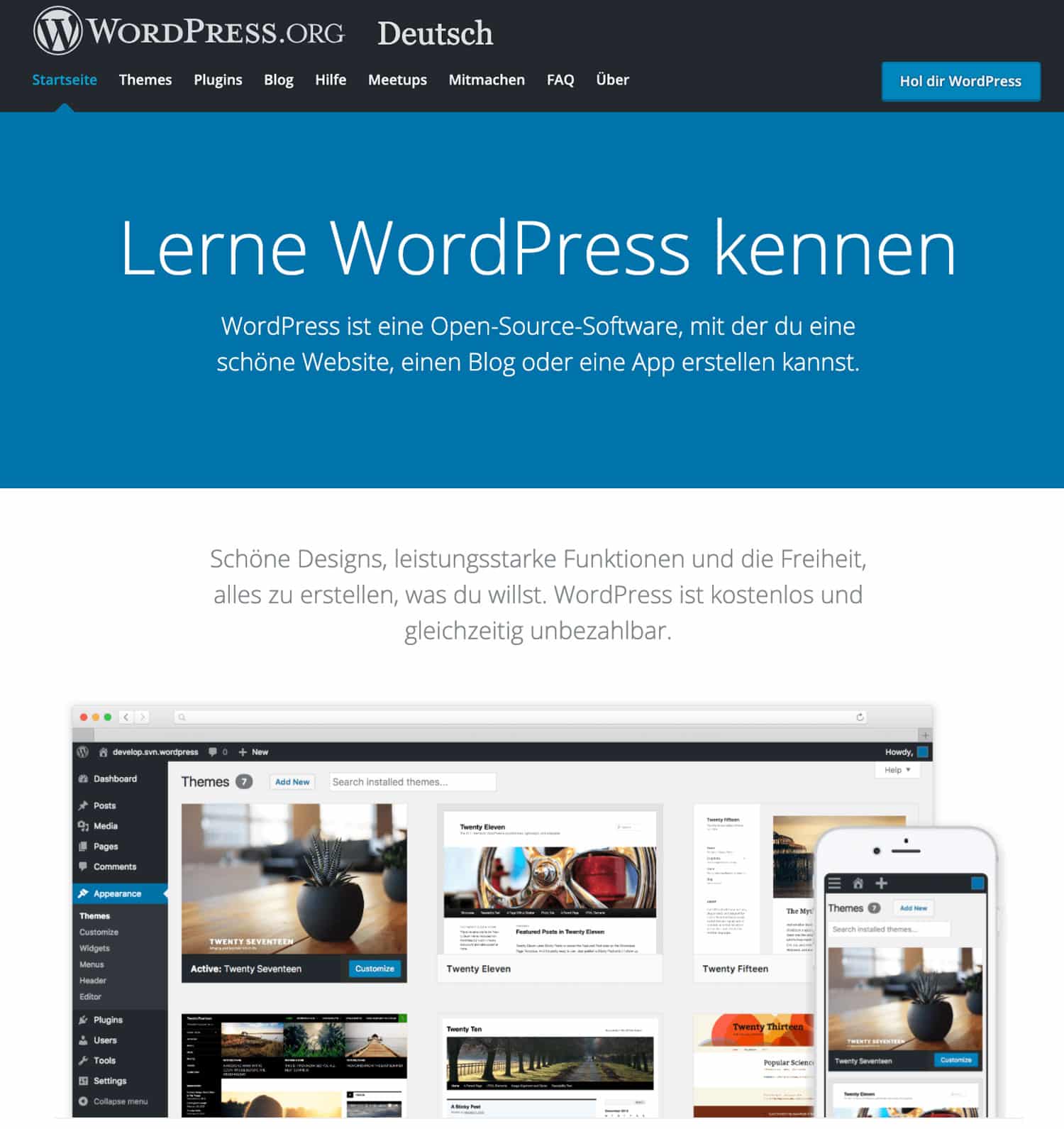 Bei WordPress.org ist der Grad der Eigenverantwortung deutlich höher als bei WordPress.com