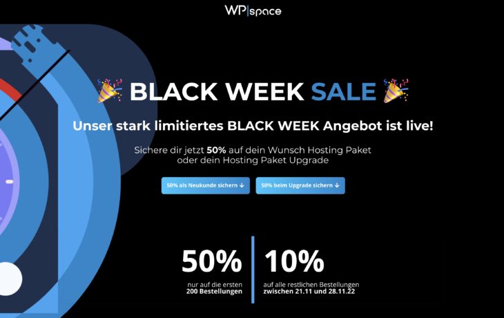 WPspace Black Week 2022